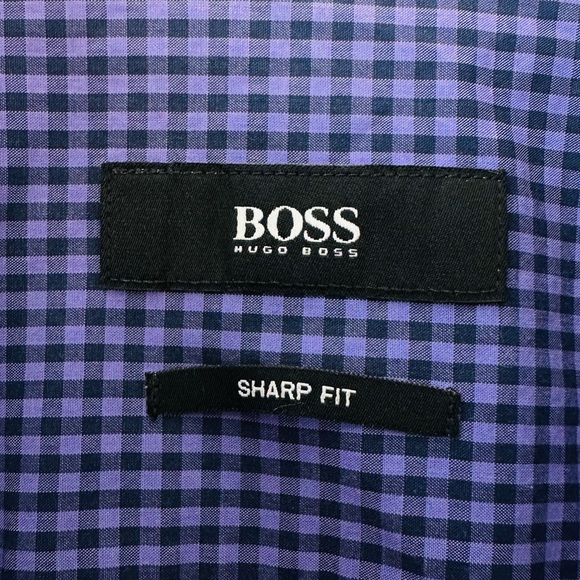 Boss Hugo boss plaid button down shirt - Picture 5 of 5